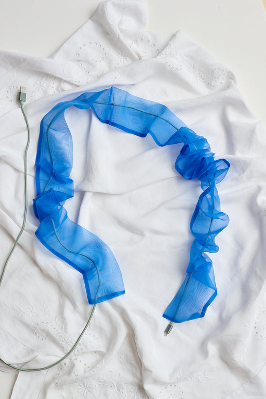 Iko Iko Cord Cover | Cobalt Blue