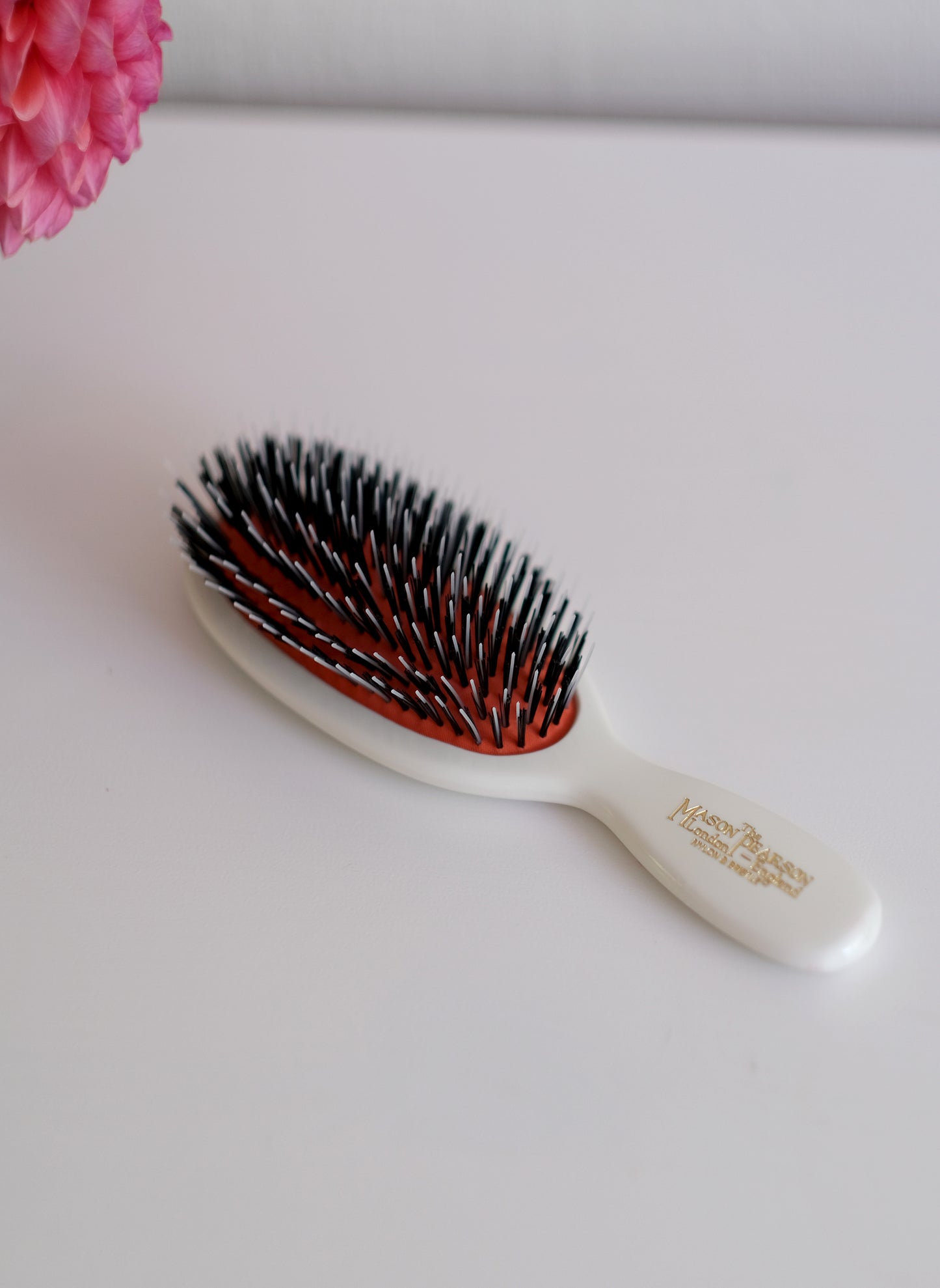 Mason Pearson Pocket Hair Brush | White