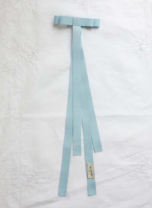Nadiia Ribbon Bow Sky Blue