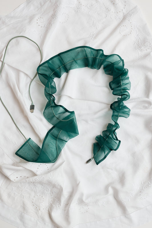 Iko Iko Cord Cover | Forest Green